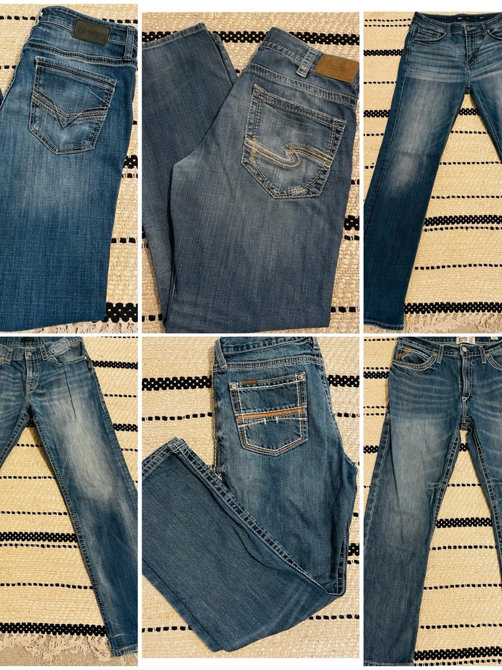 Blue Men's Denim Jeans -